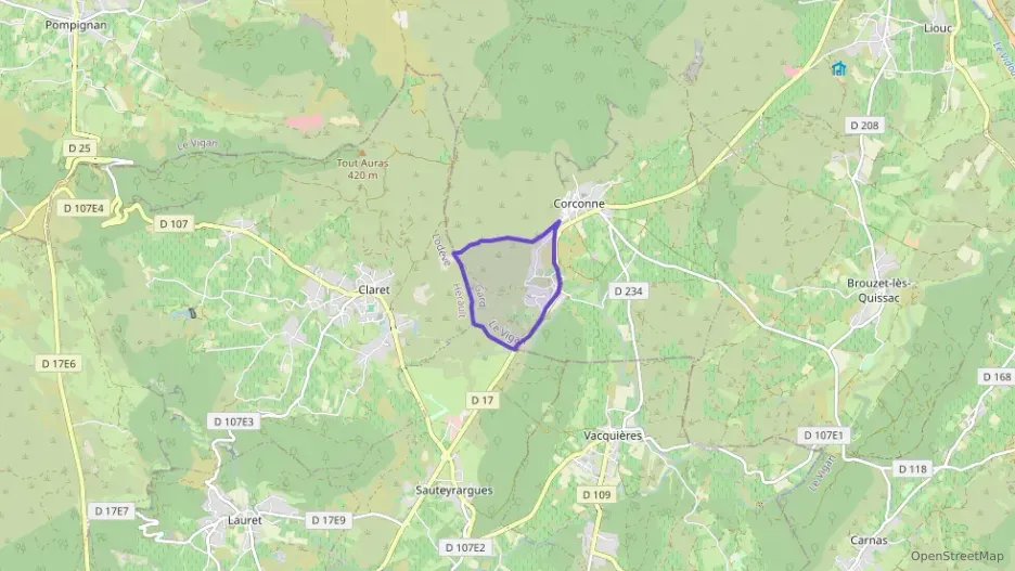 Maison 132 m² cinq pièces à vendre à Corconne