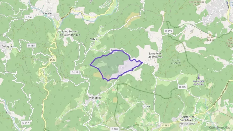 Maison 91 m² quatre pièces à vendre à Saint-Félix-de-Pallières