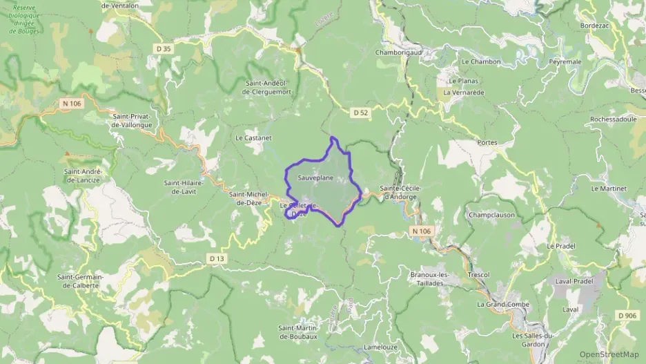 Maison 45 m² trois pièces à vendre à Le Collet-de-Dèze