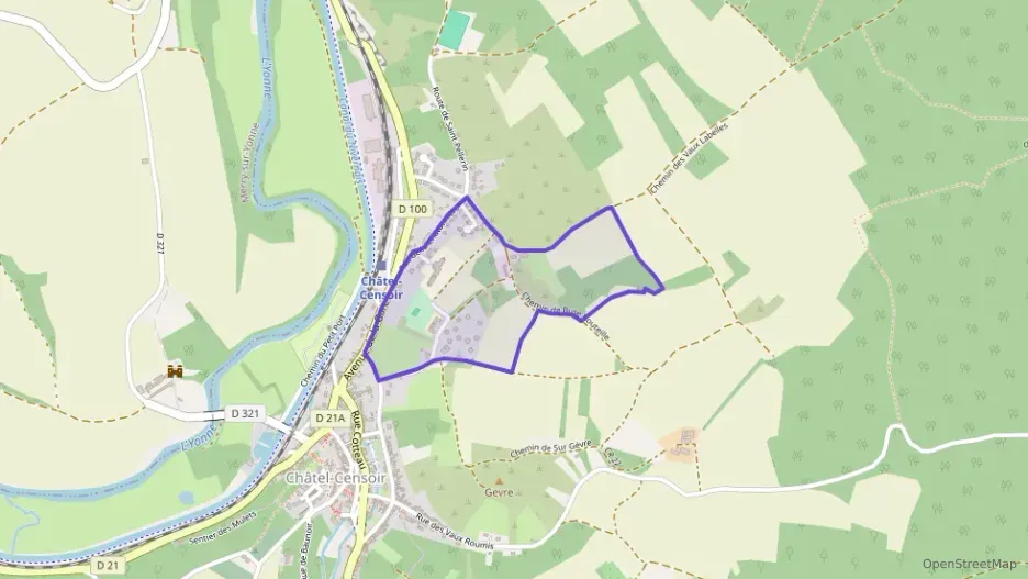 Maison 85 m² trois pièces à vendre à Châtel-Censoir