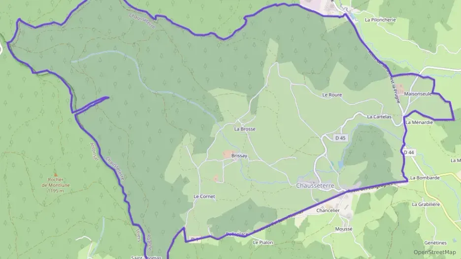 Maison 148 m² six pièces à vendre à Chausseterre Maison 148 m² six pièces à vendre à Chausseterre