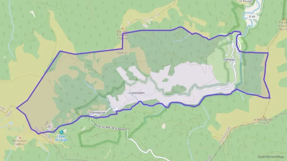 Maison 81 m² quatre pièces à vendre à Pourcharesses Maison 81 m² quatre pièces à vendre à Pourcharesses