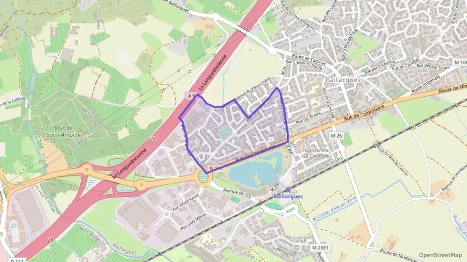 Maison 74 m² trois pièces à vendre à Baillargues