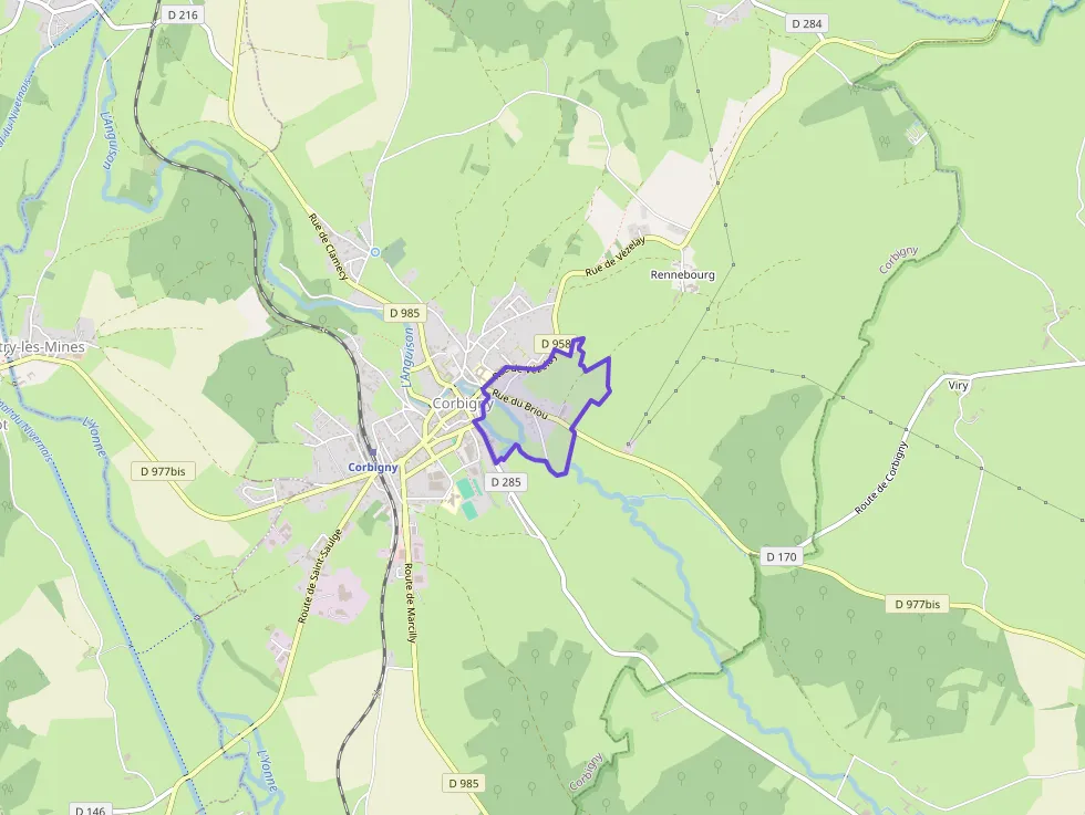 Maison 60 m² trois pièces à vendre à Corbigny