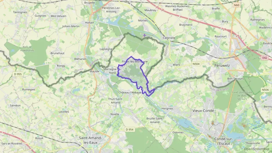 Maison 97 m² quatre pièces à vendre à Flines-lès-Mortagne