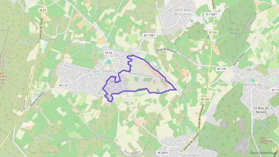 Maison 104 m² quatre pièces à vendre à Saint-Drézéry