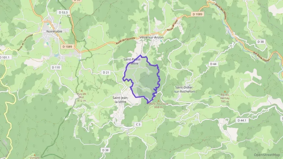 Maison 100 m² trois pièces à vendre à Saint-Priest-la-Vêtre