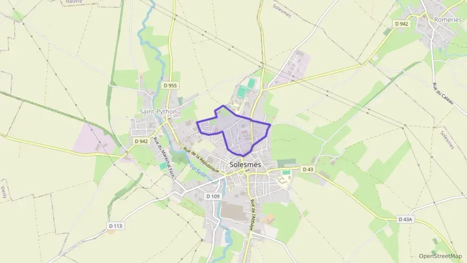 Maison 72 m² quatre pièces à vendre à Solesmes Maison 72 m² quatre pièces à vendre à Solesmes