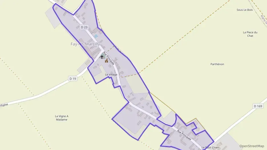 Maison 96 m² quatre pièces à vendre à Fay-lès-Marcilly Maison 96 m² quatre pièces à vendre à Fay-lès-Marcilly