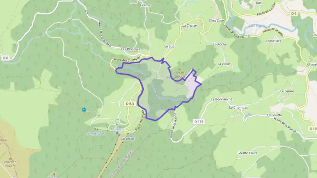 Maison 80 m² trois pièces à vendre à Chalmazel-Jeansagnière