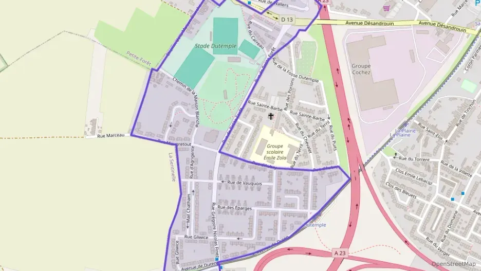 Maison 83 m² quatre pièces à vendre à Valenciennes