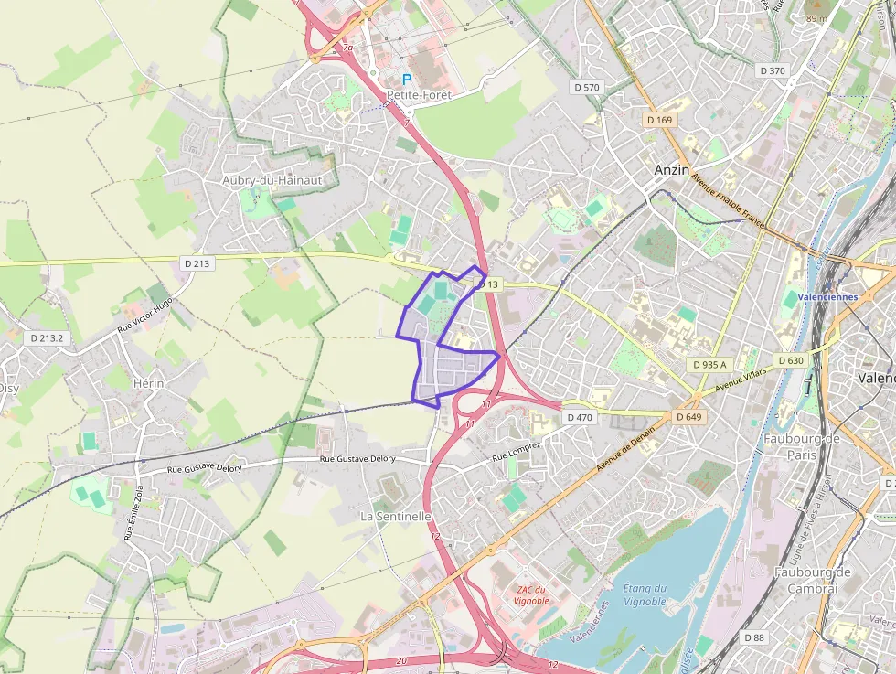 Maison 83 m² quatre pièces à vendre à Valenciennes