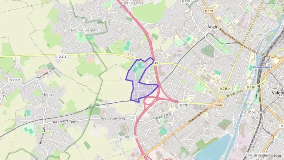 Maison 83 m² quatre pièces à vendre à Valenciennes