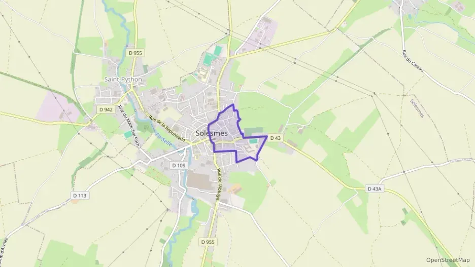 Maison 80 m² quatre pièces à vendre à Solesmes Maison 80 m² quatre pièces à vendre à Solesmes