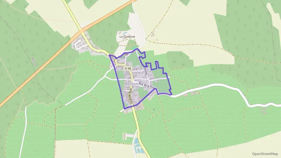 Maison 56 m² quatre pièces à vendre à Bethon