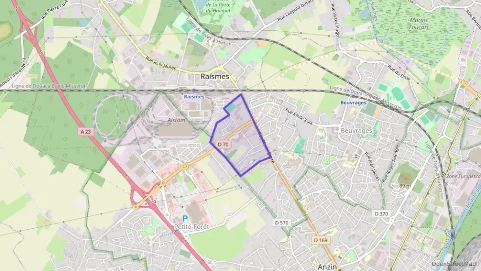 Maison 107 m² quatre pièces à vendre à Raismes