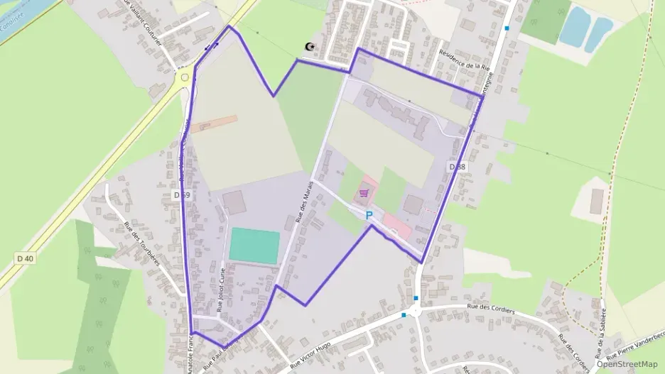Maison 90 m² quatre pièces à vendre à Maing