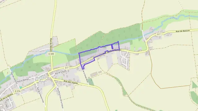 Maison 110 m² trois pièces à vendre à Marcilly-le-Hayer