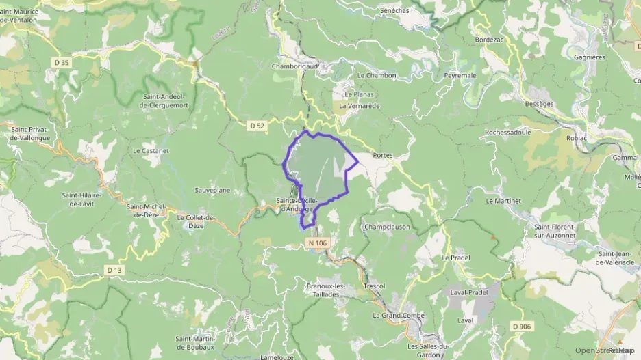 Maison 64 m² trois pièces à vendre à Sainte-Cécile-d`Andorge Maison 64 m² trois pièces à vendre à Sainte-Cécile-d`Andorge