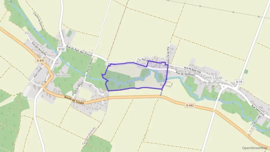 Maison 90 m² quatre pièces à vendre à Saint-Loup-de-Buffigny
