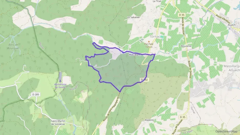 Maison 65 m² deux pieces à vendre à Tornac Maison 65 m² deux pieces à vendre à Tornac