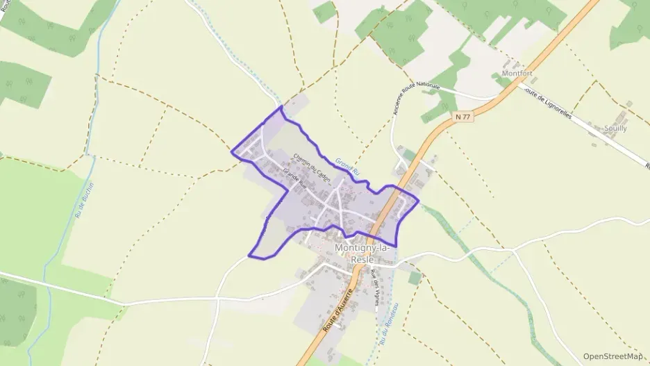 Maison 120 m² cinq pièces à vendre à Montigny-la-Resle Maison 120 m² cinq pièces à vendre à Montigny-la-Resle