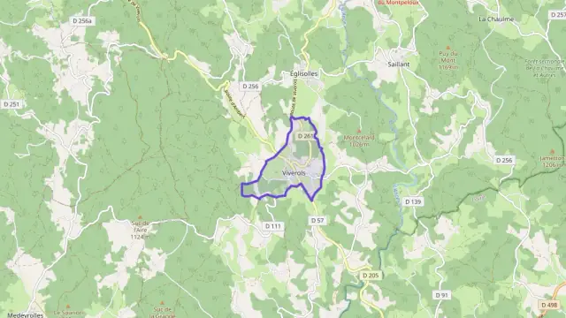 Maison 92 m² quatre pièces à vendre à Viverols