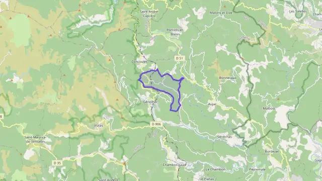 Maison 74 m² quatre pièces à vendre à Concoules