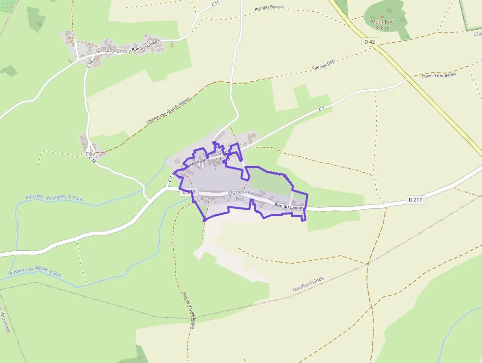 Maison 40 m² trois pièces à vendre à Neuffontaines