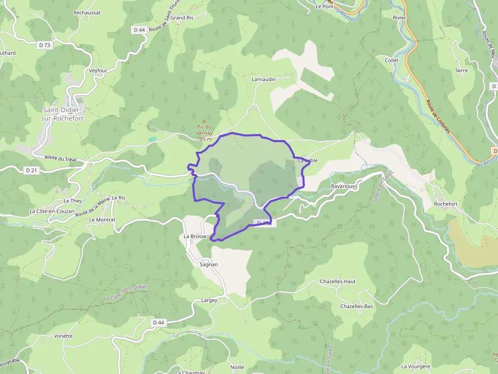 Maison 140 m² quatre pièces à vendre à Saint-Didier-sur-Rochefort