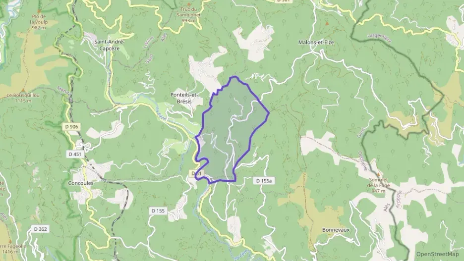 Maison 100 m² trois pièces à vendre à Ponteils-et-Brésis Maison 100 m² trois pièces à vendre à Ponteils-et-Brésis