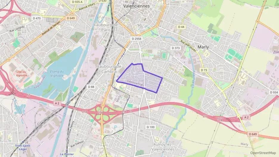 Maison 89 m² quatre pièces à vendre à Valenciennes