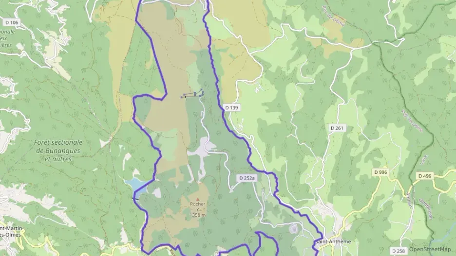 Maison 53 m² quatre pièces à vendre à Saint-Anthème