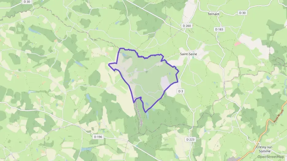 Maison 90 m² quatre pièces à vendre à Saint-Seine Maison 90 m² quatre pièces à vendre à Saint-Seine