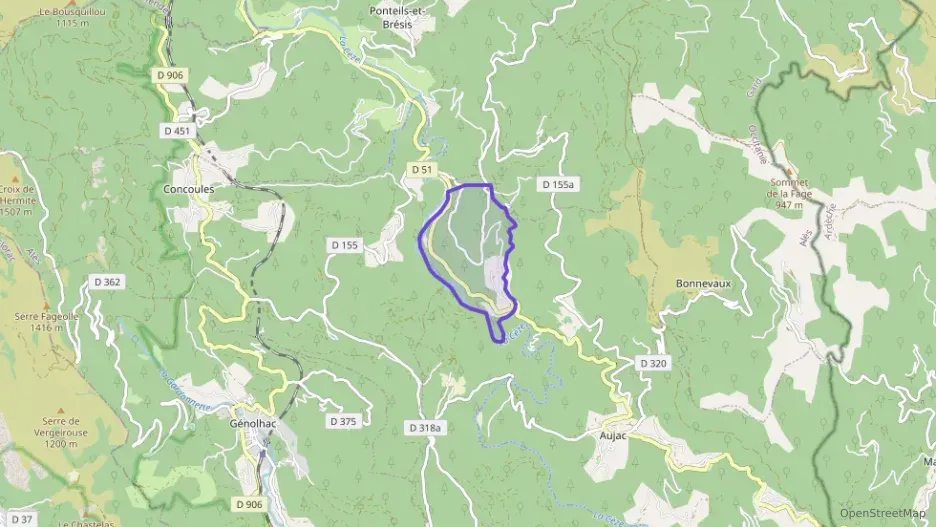 Maison 40 m² trois pièces à vendre à Aujac