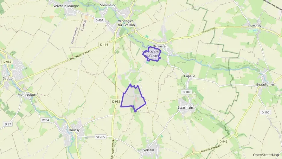 Maison 176 m² six pièces à vendre à Saint-Martin-sur-Écaillon