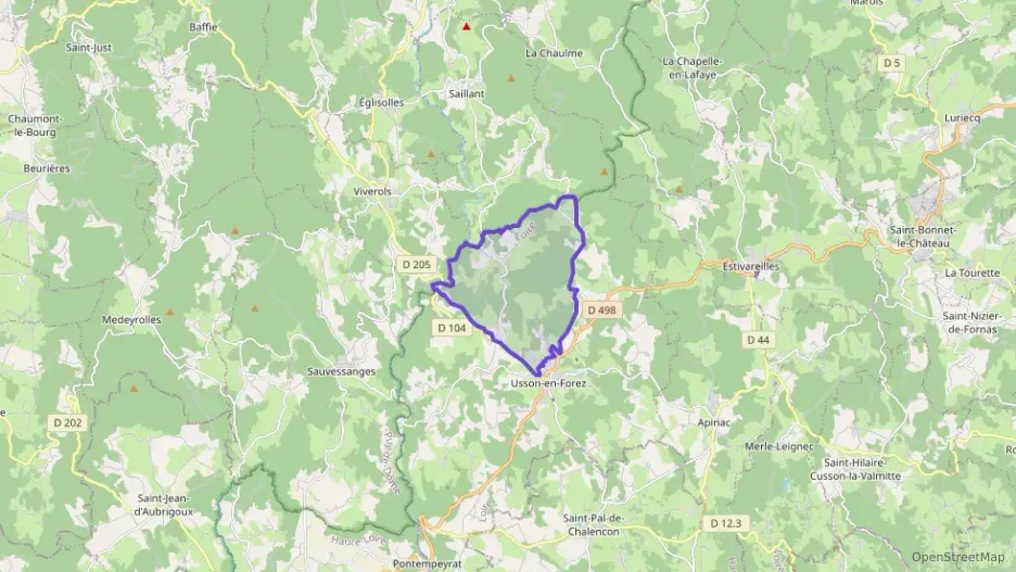 Maison 88 m² quatre pièces à vendre à Usson-en-Forez
