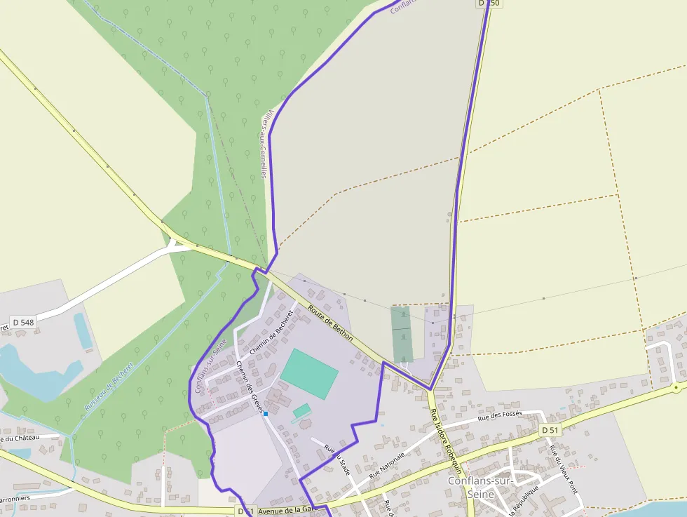 Maison 72 m² trois pièces à vendre à Conflans-sur-Seine