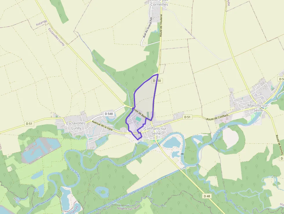 Maison 72 m² trois pièces à vendre à Conflans-sur-Seine