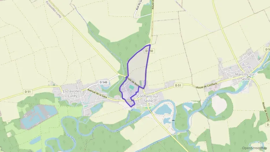 Maison 72 m² trois pièces à vendre à Conflans-sur-Seine