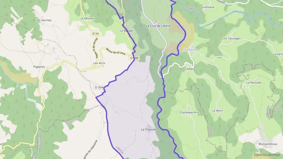 Maison 70 m² quatre pièces à vendre à Lafarre