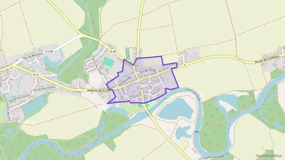 Maison 60 m² trois pièces à vendre à Conflans-sur-Seine