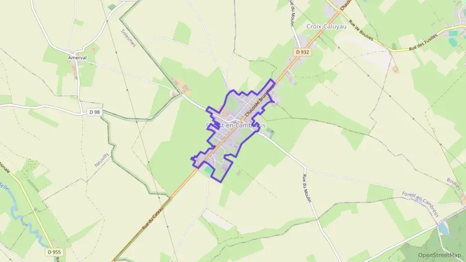 Maison 110 m² trois pièces à vendre à Forest-en-Cambrésis Maison 110 m² trois pièces à vendre à Forest-en-Cambrésis