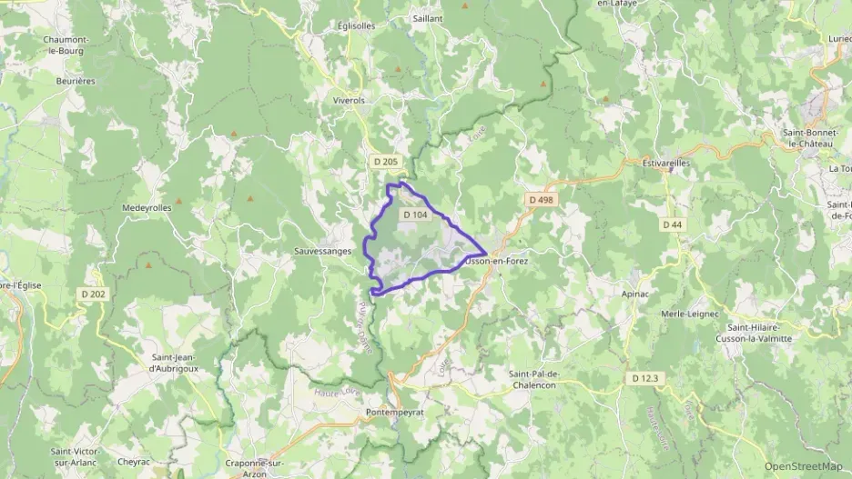 Maison 85 m² six pièces à vendre à Usson-en-Forez