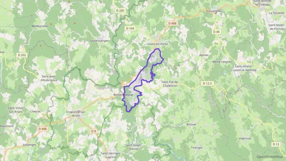 Maison 45 m² trois pièces à vendre à Usson-en-Forez