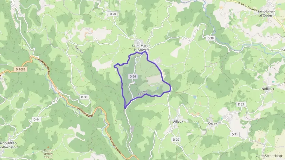 Maison 80 m² trois pièces à vendre à Saint-Martin-la-Sauveté