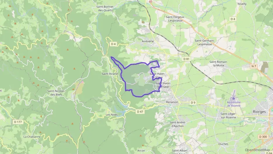 Maison 160 m² cinq pièces à vendre à Saint-Haon-le-Vieux Maison 160 m² cinq pièces à vendre à Saint-Haon-le-Vieux