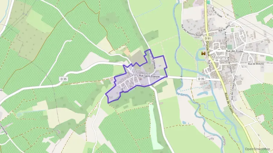 Maison 71 m² quatre pièces à vendre à Villy