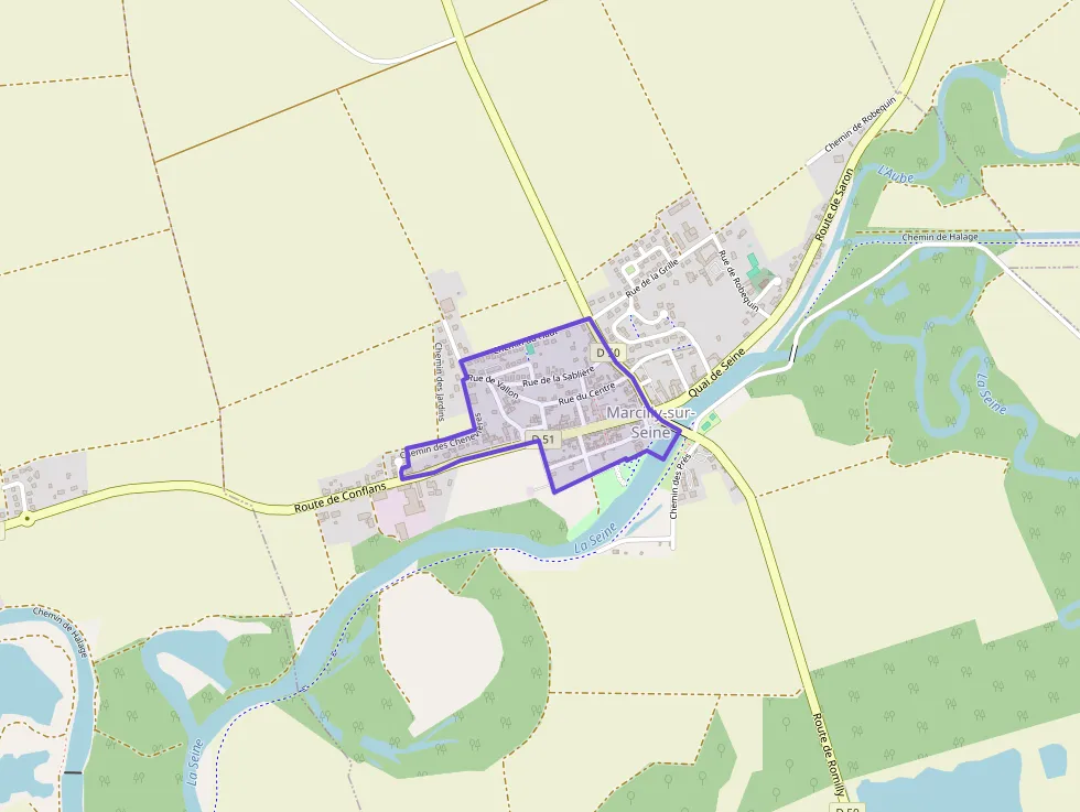 Maison 67 m² quatre pièces à vendre à Marcilly-sur-Seine