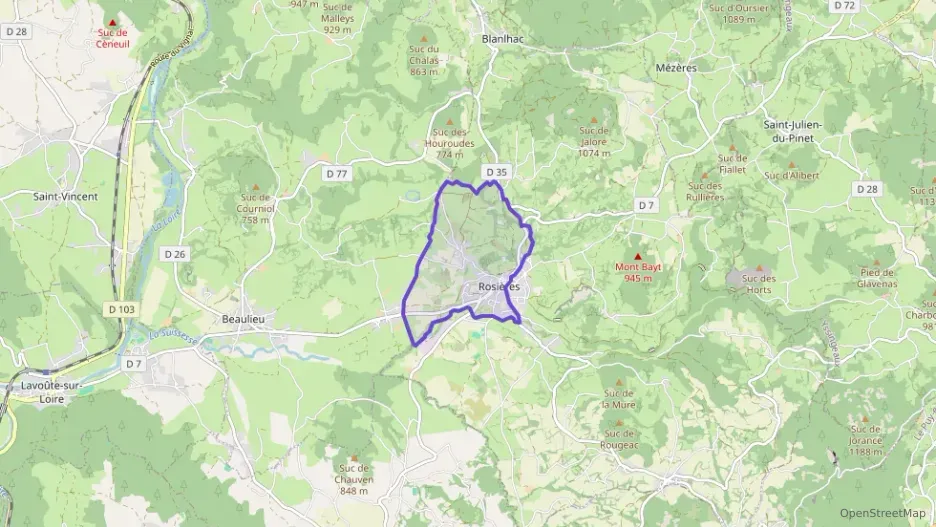 Maison 90 m² quatre pièces à vendre à Rosières